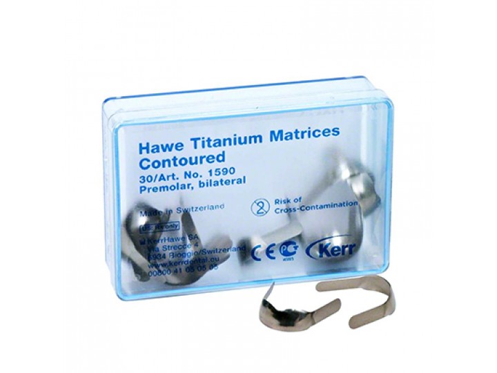 Титановые матрицы контурные Hawe Titanium Matrices 1590/1591