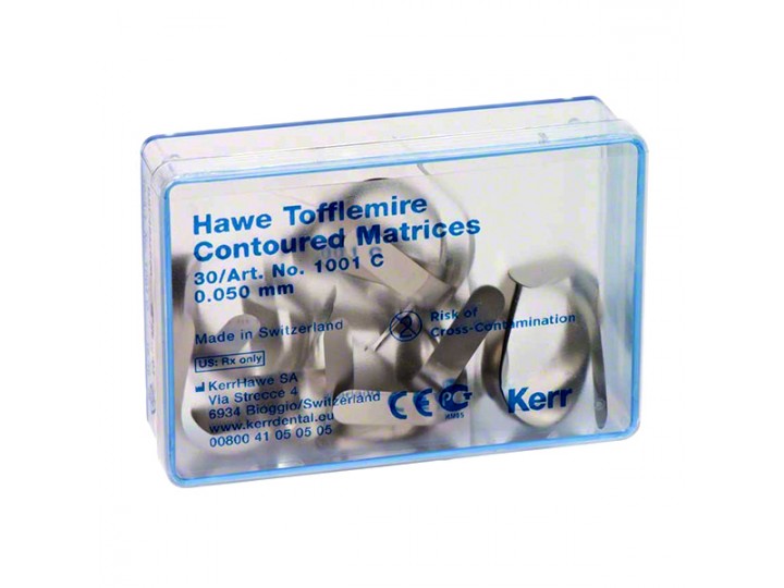 Матрицы контурные Тоффльмайра - Tofflemire Contoured Matrices Матрицы контурные Тоффльмайра - Tofflemire Contoured Matrices