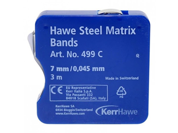 Матрица стальная в рулоне Hawe Steel Matrix Bands 499C