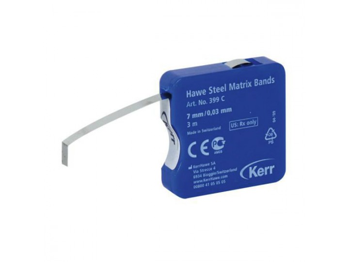 Матрица стальная в рулоне Hawe Steel Matrix Bands Extra thin 399C