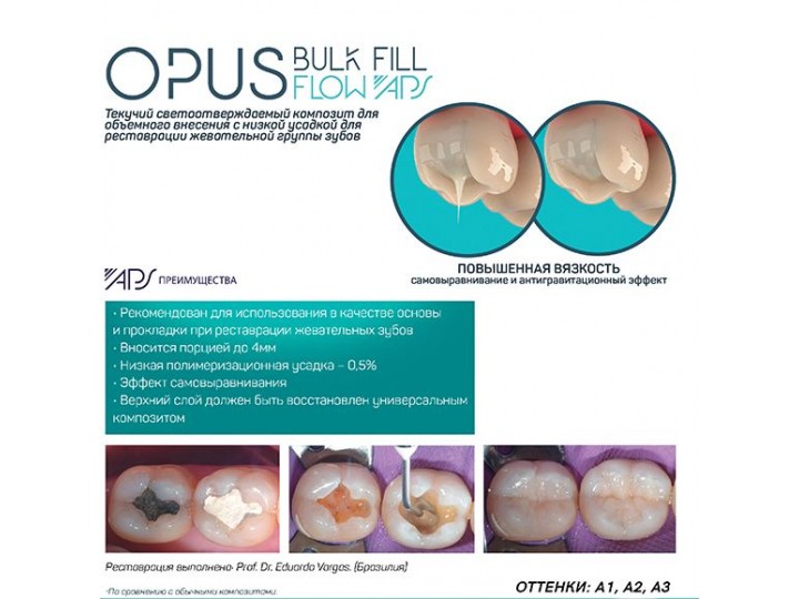 Opus Bulk Fill Flow APS шприц (2 гр)