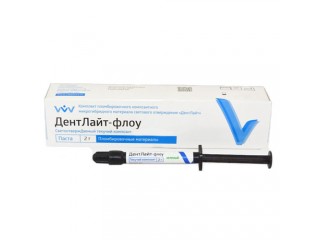 Дентлайт Флоу (Цветная паста)