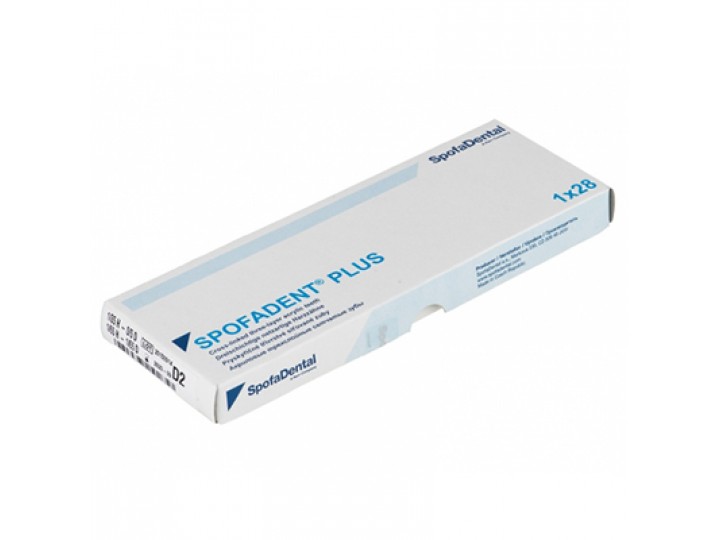 Полный гарнитур зубов Spofadent Plus 1/48-0/6-1/72