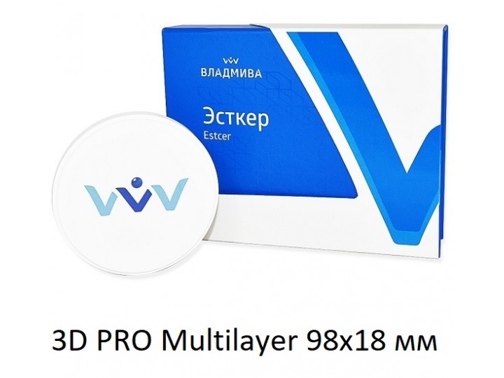 Эсткер диск 3D PRO Multilayer 98х18 мм
