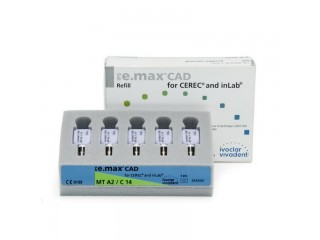 Блоки IPS e.max CAD CEREC/inLab MT C14 5 шт