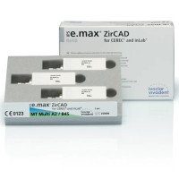 Блоки IPS e.max ZirCAD CER/in.MT Mul. B45, 3 шт