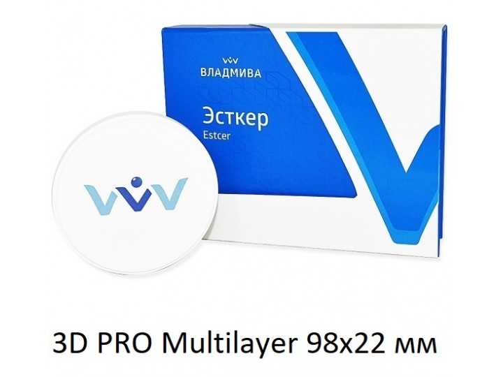 Эсткер диск 3D PRO Multilayer 98х22 мм