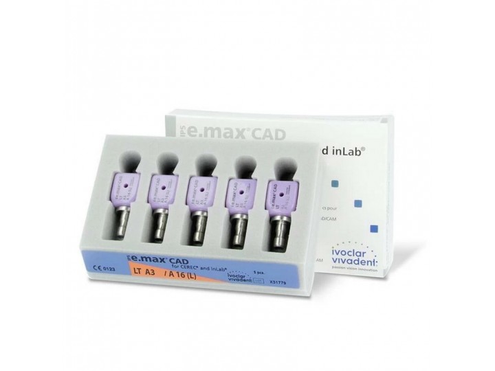 Блоки IPS e.max CAD CEREC/inLab LT С16 (S) 5 шт