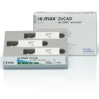 Блоки IPS e.max ZirCAD PlanM. MT Mul. B45, 3 шт