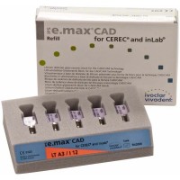 Блоки IPS e.max CAD CEREC/inLab LT I12 5 шт