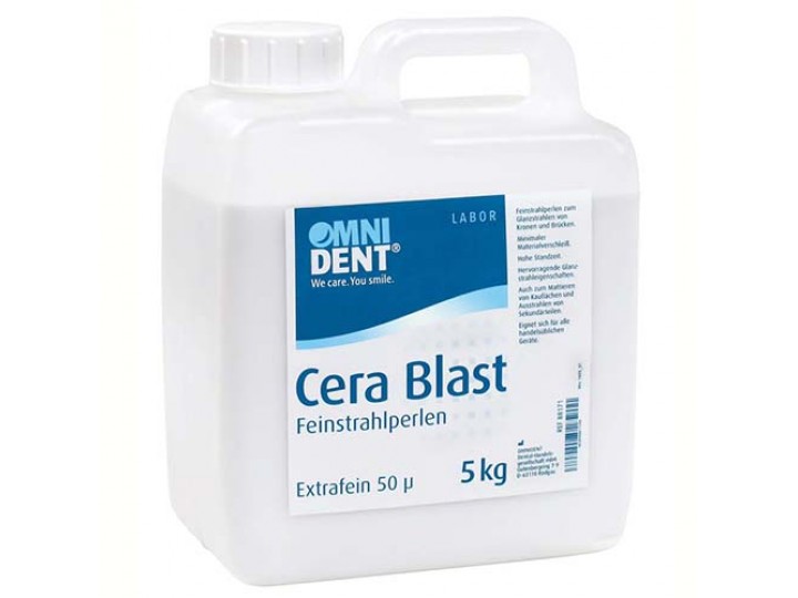 Песок-шарики Кера Бласт 50 мкм 5 кг OmniDent