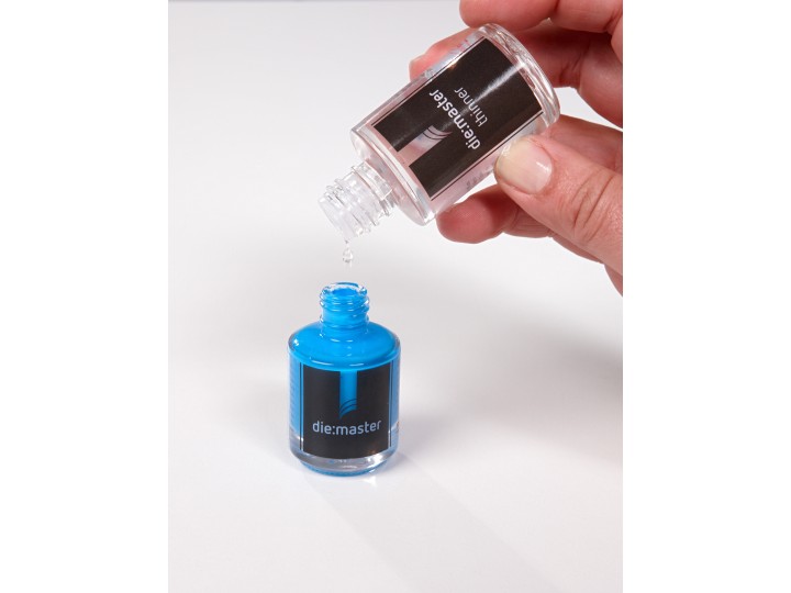 Лак дистанционный для штампиков, 20 мкм синий (15 мл) 1956-0300