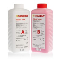 Силикон Adisil pink 1:1 2х1 кг (твердость по Шору >24)