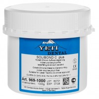 Сплав Solibond C+ для керамики, Co(63%), Cr(24%) без никеля, 1 кг