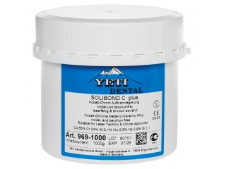 Сплав Solibond C+ для керамики, Co(63%), Cr(24%) без никеля, 1 кг