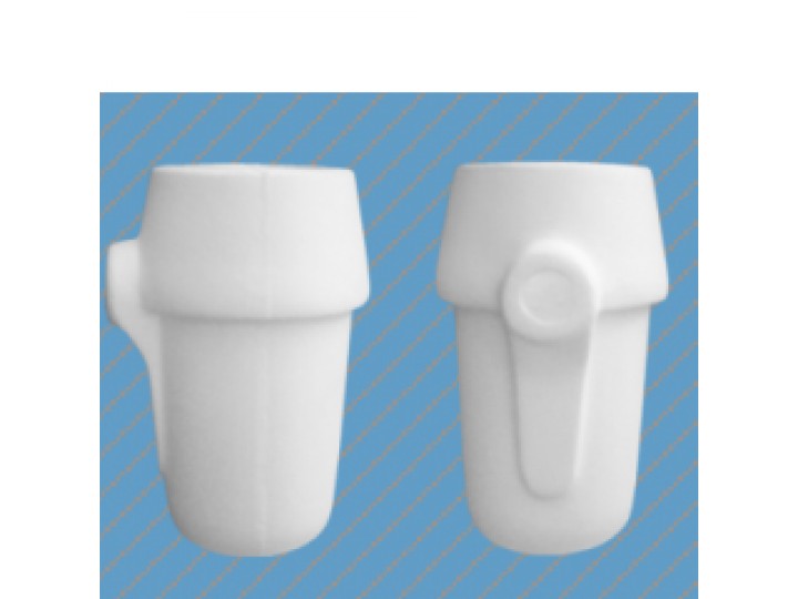 Тигель керамический Форнакс с крышкой