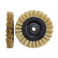 Щетка для шлифмотора 2-х рядная, светлый ворс №12, M 00012, РУДЕНТ