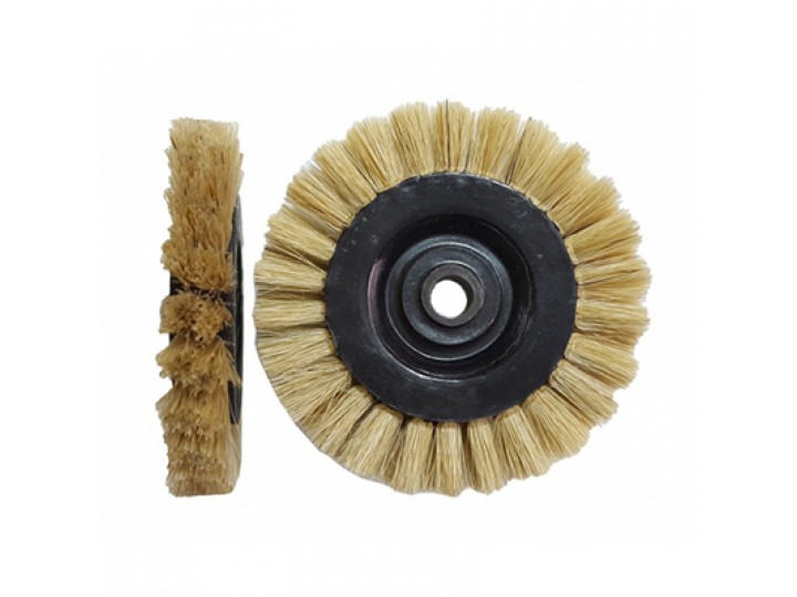 Щетка для шлифмотора 2-х рядная, светлый ворс №12, M 00012, РУДЕНТ