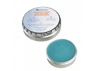 Воск зуботехнический окклюзионный Interdent бирюзовый 70 гр 282-370