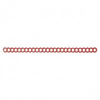 Ретенции с овальными отверстиями восковые, 25 шт.