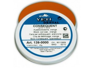 Воск для блокировки поднутрений CONSEQUENT, 45 г