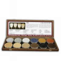 Набор воска для натуральных восковых реконструкцийй Creation, 12 баночек по 8 г.