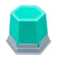 Воск моделировочный ГЕО Классик цвет мяты непрозрачный - GEO Classic mint opaque, в блоках по 75г