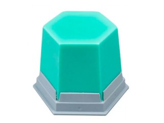 Воск моделировочный ГЕО Классик цвет мяты непрозрачный - GEO Classic mint opaque, в блоках по 75г