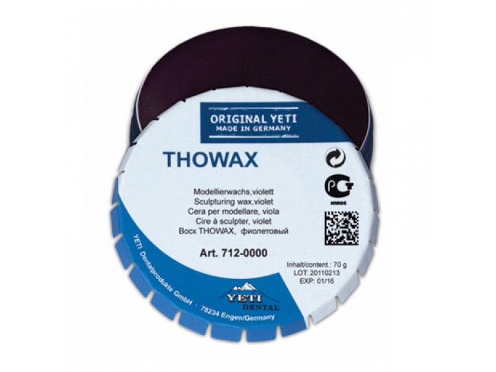 Воск моделировочный THOWAX, жестяная банка 70 г