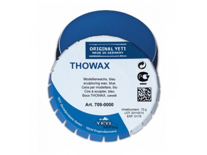 Воск моделировочный THOWAX, жестяная банка 70 г