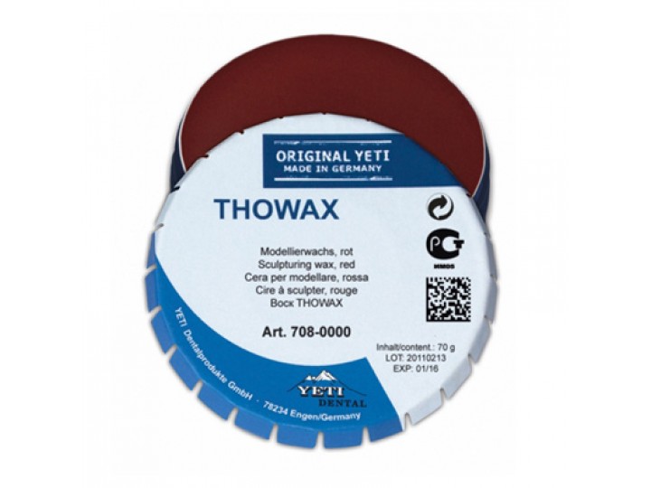 Воск моделировочный THOWAX, жестяная банка 70 г