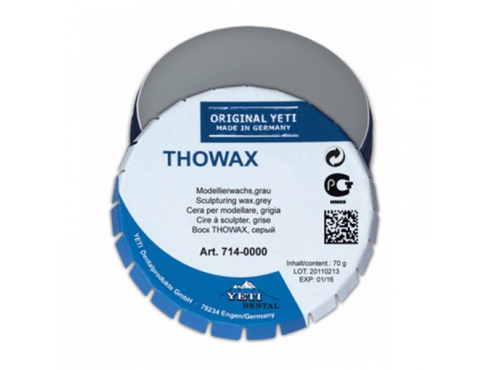 Воск моделировочный THOWAX, жестяная банка 70 г