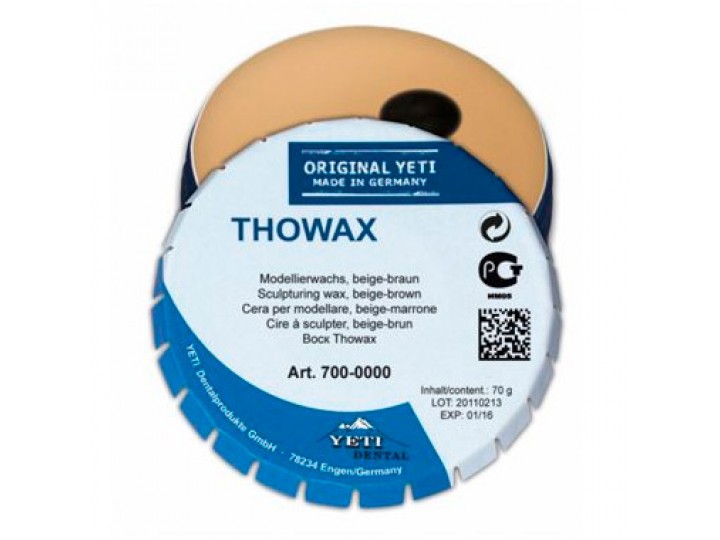 Воск моделировочный THOWAX, жестяная банка 70 г
