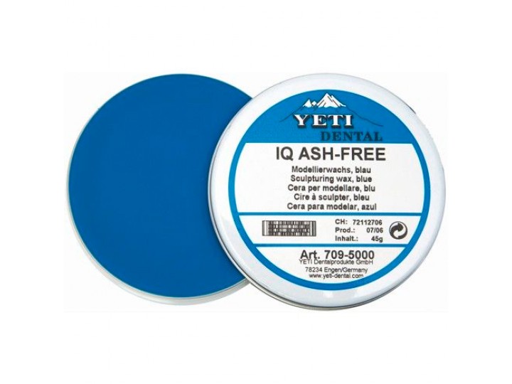Воск моделировочный IQ Ash-free, жестяная банка 45 г.