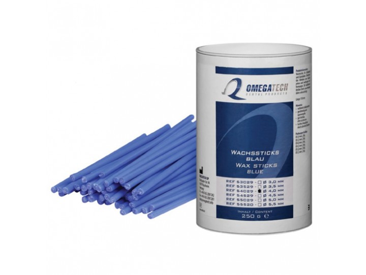 Восковые стиксы синие - Wax sticks blau 53029