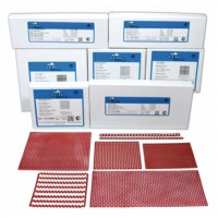 Ретенции диагональные с кромкой восковые, 25 шт.