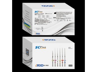 Стоматологические никель-титановые файлы SOCO SC-Plus